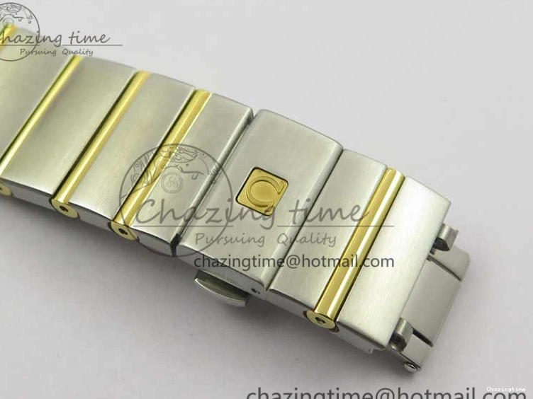 0115 Stylish Constellation 38mm SS RG VSF 1:1 Best Edition WhiteTextured Dial on SS RG Bracelet A8500 Super Clone 7921